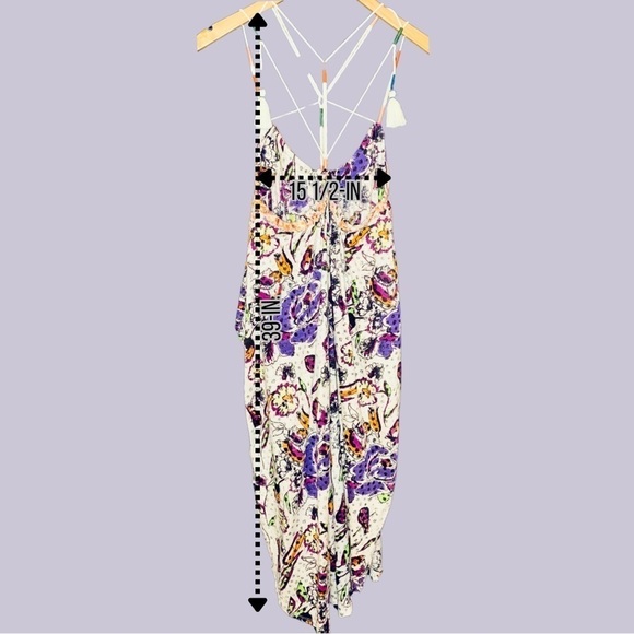 Free People Women's Boho Split Side Top Size XS - Picture 3 of 3